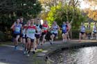 Soon after the start of the Heaton Memorial Road Race.